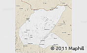 Classic Style 3D Map of Mavago