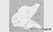 Gray 3D Map of Mavago