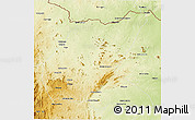 Physical 3D Map of Mavago