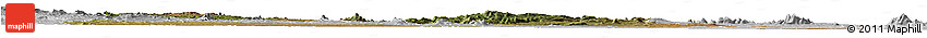 Satellite Horizon Map of Mavago, lighten, desaturated