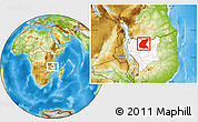 Physical Location Map of Mavago, highlighted parent region