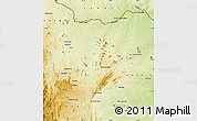 Physical Map of Mavago