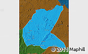 Political Map of Mavago, darken