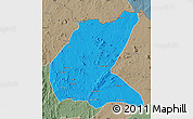 Political Map of Mavago, semi-desaturated