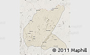Shaded Relief Map of Mavago, lighten