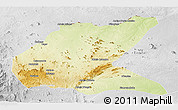 Physical Panoramic Map of Mavago, lighten, desaturated