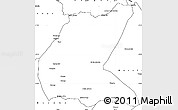 Blank Simple Map of Mavago