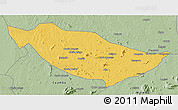Savanna Style 3D Map of Metarica