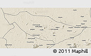 Shaded Relief 3D Map of Metarica