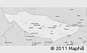 Silver Style 3D Map of Metarica