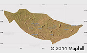 Satellite Map of Metarica, cropped outside