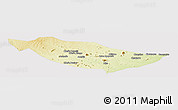Physical Panoramic Map of Metarica, cropped outside