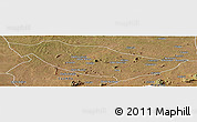 Satellite Panoramic Map of Metarica