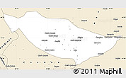 Classic Style Simple Map of Metarica