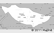 Gray Simple Map of Metarica