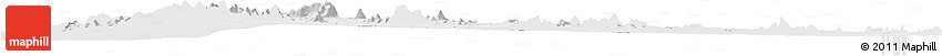Silver Style Horizon Map of N'gauma, single color outside