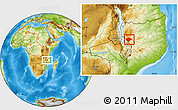 Physical Location Map of N'gauma
