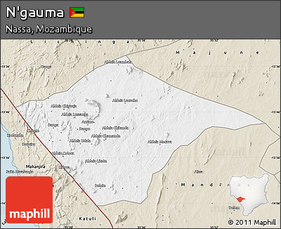 Classic Style Map of N'gauma
