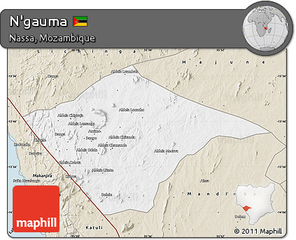 Classic Style Map of N'gauma