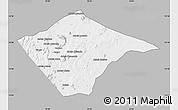 Gray Map of N'gauma, single color outside