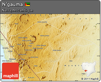 Physical Map of N'gauma