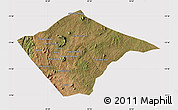 Satellite Map of N'gauma, cropped outside