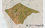 Satellite Map of N'gauma, lighten