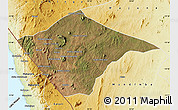 Satellite Map of N'gauma, physical outside