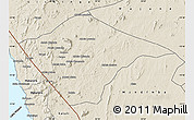 Shaded Relief Map of N'gauma