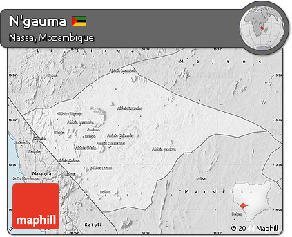 Silver Style Map of N'gauma