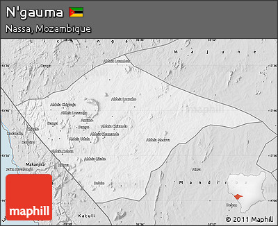Silver Style Map of N'gauma