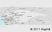 Silver Style Panoramic Map of N'gauma