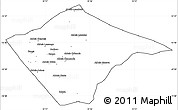 Blank Simple Map of N'gauma, cropped outside