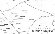 Blank Simple Map of N'gauma