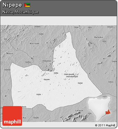 Gray 3D Map of Nipepe