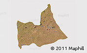 Satellite 3D Map of Nipepe, cropped outside