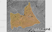 Satellite 3D Map of Nipepe, desaturated
