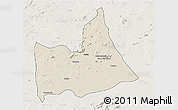 Shaded Relief 3D Map of Nipepe, lighten