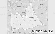 Silver Style 3D Map of Nipepe