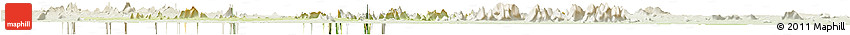Physical Horizon Map of Nipepe, lighten