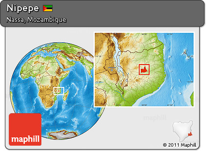 Physical Location Map of Nipepe
