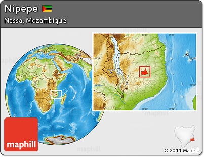 Physical Location Map of Nipepe