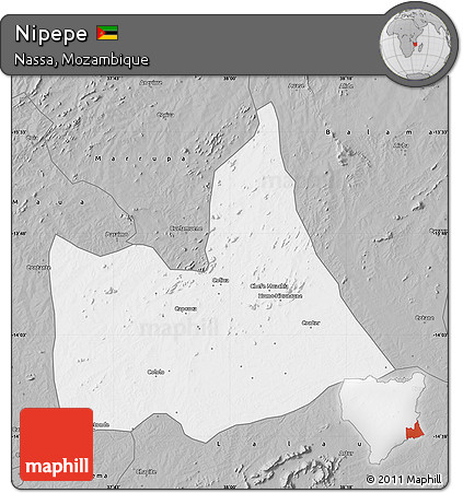 Gray Map of Nipepe