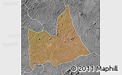 Satellite Map of Nipepe, desaturated