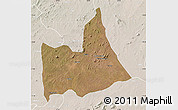 Satellite Map of Nipepe, lighten