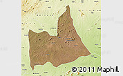 Satellite Map of Nipepe, physical outside