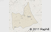 Shaded Relief Map of Nipepe, lighten