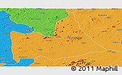 Political Panoramic Map of Nipepe