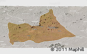 Satellite Panoramic Map of Nipepe, lighten, semi-desaturated