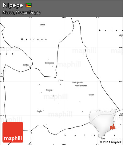 Blank Simple Map of Nipepe